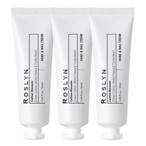 로즐린 핸드 앤 네일 크림 코튼블러썸, 3개, 50ml