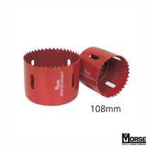 AQY450987문구 생활잡화 모르스 바이메탈 홀쏘 규격 108mm