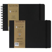 세르지오 트래블 하드커버 300G 중목 24매, 21x29.7 패드