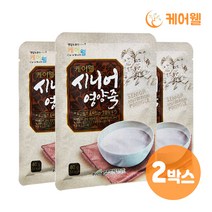 케어웰 시니어영양죽 (40g x 30포) x 2박스 환자식 균형영양식 식사대용, 60포, 40g