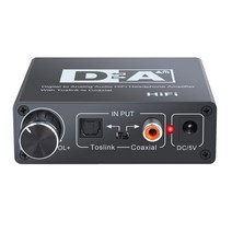 32-192KHz DAC 디지털 동축-아날로그 r/l 헤드폰 증폭기 rca 3.5mm tos-link 용 hifi 오디오 변환기 어댑터, type1