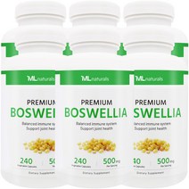 [미국빠른직구] 마이라이프 내추럴스 보스웰리아 500mg 240정 6병