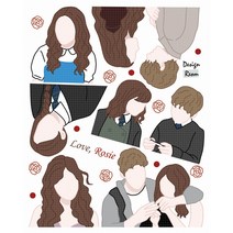 러브 로지 드로잉 인스 다꾸