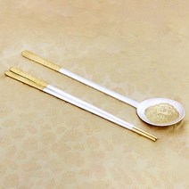 명품 전체금부 은수저 70퍼센트 93.75g, 난초거북 빨강 12