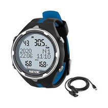 Seac Action USB 케이블이 있는 다이빙 컴퓨터 스쿠버 및 프리다이빙 로그북 SEAC, black/blue + usb SEAC
