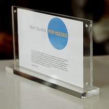 [생활/소품/최저] 자석액자 T자 투명 297x210mm A4사이즈 메뉴판 액자 312951EA, 본상품선택