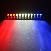 슬레이트지붕 지붕재 양철지붕 ANMINGPU-비상 LED 스트로브 라이트 경찰 자동차 트럭 레드 블루 앰버 화이, 10 Red White Blue