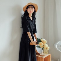 짐머원피스 리시안시스 프렌치 롱 스윗 극 숲 중학교 여름옷 첫사랑 2258824995