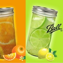 (4+4+4) 어떤걸 담아도 예쁘게 해주는 이중 유리 밀폐용기 볼메이슨자 12P (354ml) 다용도 용기 명절선물, 12개