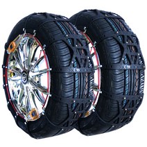 전차종 자동 우레탄 스노우 체인 자동차 차량용 우레탄체인, 1개