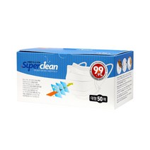 3Q 슈퍼클린 KF94마스크 50매 벌크형, L사이즈(대형)