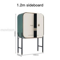 주방선반 수납장 싱크대하부장 800 1000 현대적인 미니멀리스트 사이드 보드 주방 캐비닛 가구 현관 홀 디스플레이 거실 쇼케이스, 3.12m sideboard