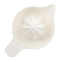 착즙기 과일주스 수동 세라믹 주방 프레스 리머 압착기 과일 오렌지 감귤류 레몬 핸드 금속 전문 바나나 휴대용 메이커, 17X11X6CM+White