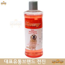 가려움증 목욕비누 불독 모질탄력 전견용 샴푸 500ml 복숭아향 세정작용 퍼그 모낭충