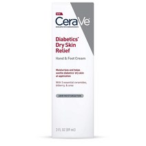 CeraVe Hand Cream & Foot Cream for Diabetics Dry Skin 세라비 핸드 & 풋 크림 3oz 2팩