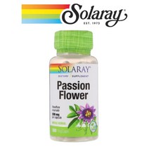 솔라레이 Passion Flower 패션플라워 시계초 시계꽃 추출물 350mg 100 베지캡슐