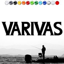 낚시로고스티커 FS010 VARIVAS 바리바스 조구사마크 태클박스 자동차꾸미기, 1개, 연두XL