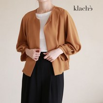 클라셰 KLACHE (77까지)노카라오픈헴라인밴딩자켓_CK2FJK011A