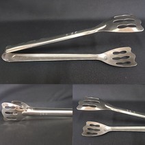 풍년주방 샐러드 집게(반찬집게 튀김집게 뷔페집게), 중형, 1개