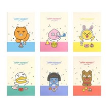 신학기 카카오프렌즈 해피모먼트 노트 튜브 무선제본, 상세페이지 참조