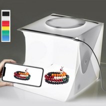 포토박스 LED 소품 피규어 촬영 주름방지 포토부스 미니 20cm