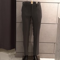 란찌 2021년 베스트 상품 봄 여름 비지니스룩 출근룩 강추하는 슬림핏 감 좋고 구김안가고 물세탁가능한 도비 스판 셋업 팬츠(그레이)LATA21301-pt_