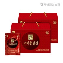 개성상인 고려홍삼진 50ml 30포 1+1(총 2박스)/6년근 홍삼/선물용