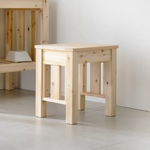 핸드메이드 이사벨 1인의자 400x300X420 고무나무, 단품