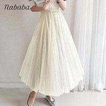 나바바 풍성한 샤스커트 NS119
