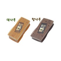 나무 수저통 수저함 사각 보관함 정리함, 대나무