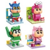 KEEPPLEY 크레용신짱 짱구 액션가면 블록 K20607, 혼합색상