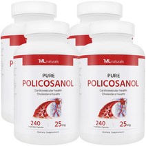 My Life 내추럴스 폴리코사놀 25mg, 240정, 4개