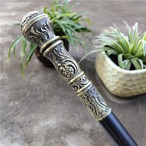 등산용 다용도 스틱 지팡이 호신용, 검없는청동