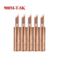구리 납땜 인두 팁 900MT 5 개 무연 용접 933.907.951 공구 베이프 시가로 일렉트로니코 에코플로우, [05] 900MTSK