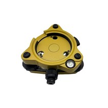 광학 추락 고정 어댑터가 있는 노란색 삼각대 토탈 스테이션 GPS GNSS 트림블 5/8X11 스레드 포함, [02] Tribrach