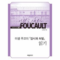 웅진북센 미셸푸코의 감시와 처벌 읽기-084 세창명저산책, One color | One Size, 9788955866872