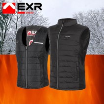 EXR 발열조끼 국내특허 탄소팰트 발열체 (이너용/아우터용) 냉동창고 겨울조끼 방한조끼 온열조끼