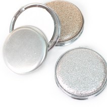 [펠트친구]루비양면거울[1653], 실버