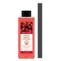 더허브샵 디퓨저 리필 오일, 블랙체리, 200ml