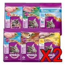 (2개묶음) 건식사료 위스카스 1.2kg 고양이, 빛을그리다 포켓 오션피쉬 1.1kg