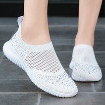 여름 올드베이징 부츠 여맘 스니커즈 운동화 가볍고 통기성 임산부 플랫 슬립온