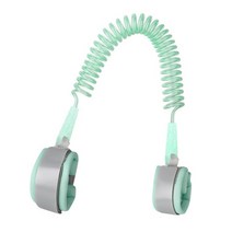 미아 방지 끈 밴드 자기 유도 잠금 안티 분실 손목 링크 가죽 안전 하네스 스트랩 로프, 그리스