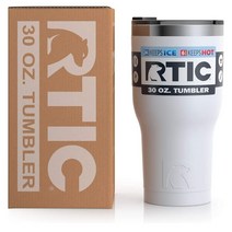 알틱 화이트 스테인레스 머그 컵블러 30 oz RTIC Tumbler White Stainless Steel Mug 30 oz