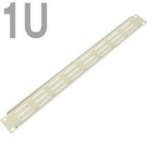 MDF2892 CYPV 허브랙 통풍식 블랭크 판넬(1U 아이보리) 허브랙/서버랙/방음랙/서버보관랙