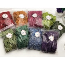 스칸디아모스 이끼 소분 100g 150g 500g 소포장 만들기 공기정화식물 DIY, 06.클래식블루, 1개