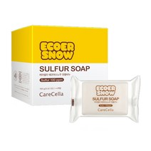 지쿱 에코어스노우 유황비누(4개입)무 방부제/무SLS