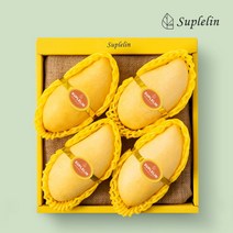 [수플린] 프리미엄 골드망고 선물세트 1.4kg 이상(4입/로얄과), 단품