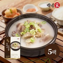 eTV 백년가 한우도가니수육탕 600g, 5개