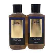 Bath &bath Bath and Body Works 오아시스 남성용 3in1 헤어 페이스 & 바디 워시 밸류 팩 2개 풀 사이즈 (오아시스) 50.8ml(20온스)