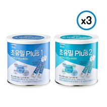 일동 후디스 초유밀플러스 1 2단계 스틱 90T x 3캔, 1단계